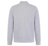 Lacoste Mens Sweatshirt Zip Collar Knitted Jumper in Grey