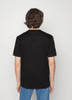Hugo Boss Mens T-Shirt Mercerised Logo BOSS Tee in Black