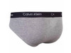 Calvin Klein Mens Briefs 3 Pack CK96 Fitted Pants Underwear in Black/Grey/White