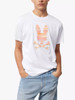 Psycho Bunny Mens T-Shirt Newell Tee in White