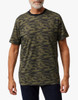 Psycho Bunny Mens T-Shirt Rockaway Tee in Dark Olive