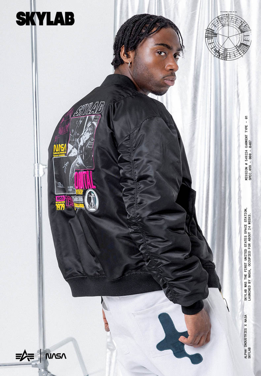 Nasa black store jacket