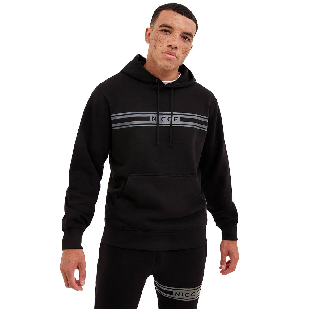 NICCE Mens Hoodie Northshore OH in Black