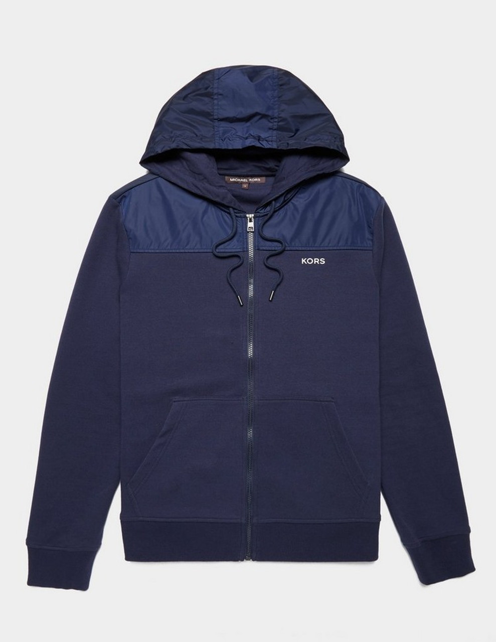 blue michael kors hoodie