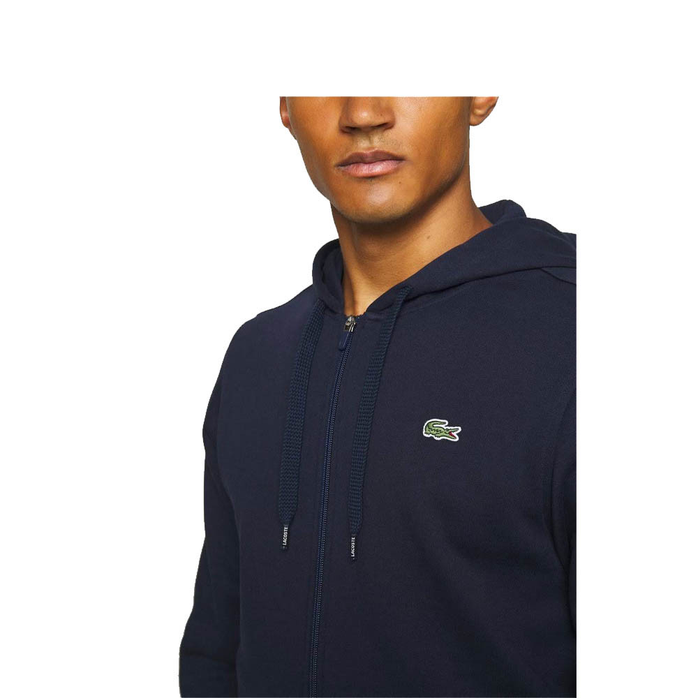 lacoste sweatshirt zip