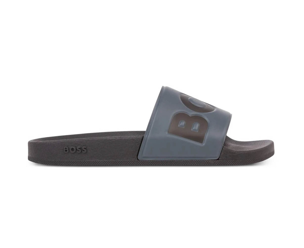 Hugo Boss Mens Sliders Aryeh BOSS Slides in Grey