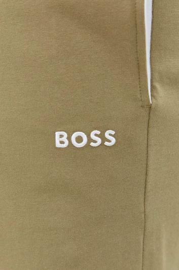 Hugo Boss Mens Shorts BOSS Mix & Match Loungewear Shorts in Light Pastel Green