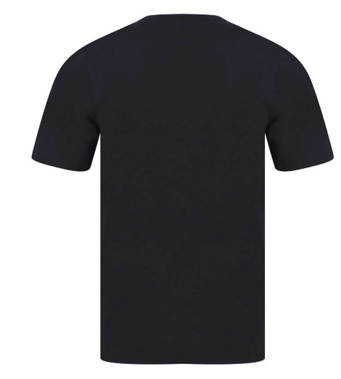 Hugo Boss Mens T-Shirt Embroidered BOSS Tee in Navy Blue