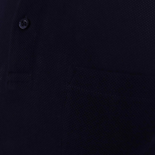 Sunspel Mens Polo Shirt Riviera Short Sleeve Polo in Navy Blue