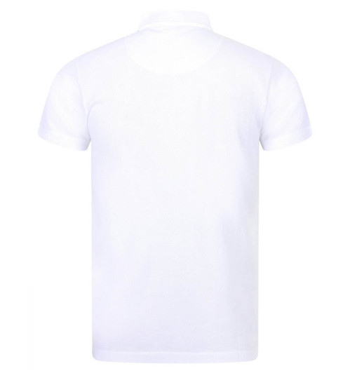 Sunspel Mens Polo Shirt Riviera Short Sleeve Polo in White