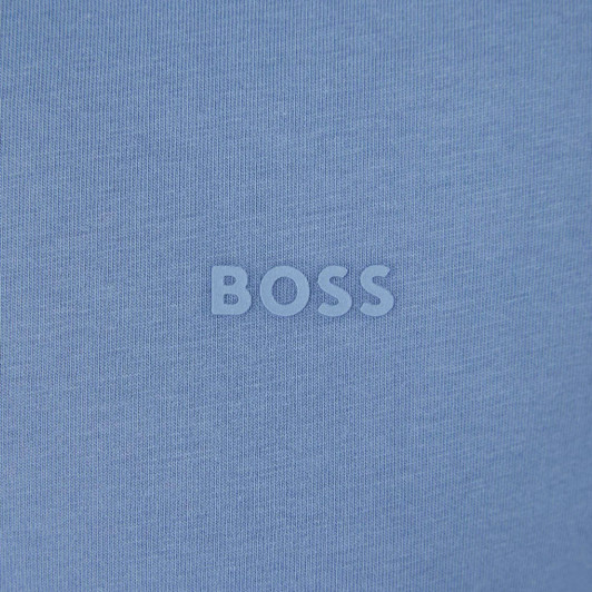 Hugo Boss Mens T-Shirt BOSS Thompson 01 Tee in Blue
