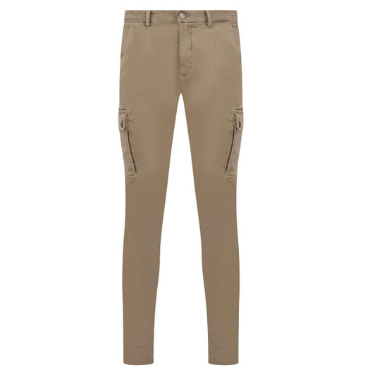 Khaki Joe Cargo Trousers - BrandAlley