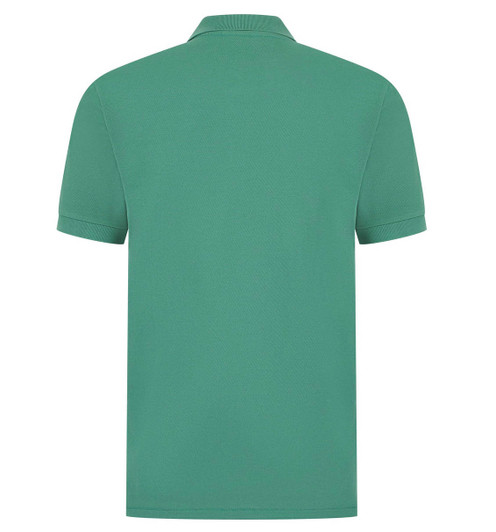 Paul Smith Mens Polo Shirt Zebra Badge Polo in Green