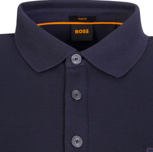 Hugo Boss Mens Polo Shirt Passenger BOSS Polo in Dark Blue