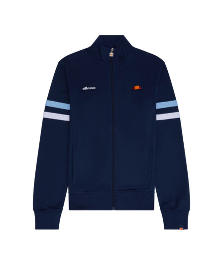 Ellesse Mens Track Jacket Roma 80's Track Top in Navy Blue