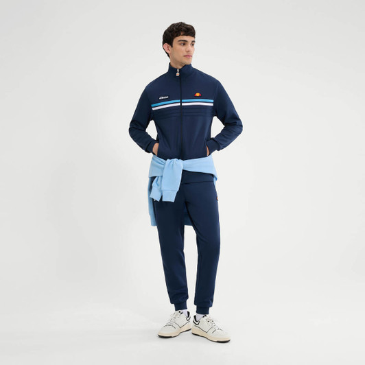 Ellesse Track Jacket Mens Vicenza Track Top in Navy