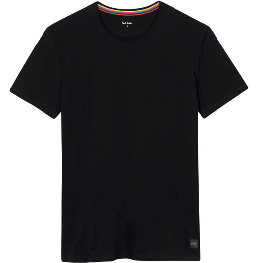 Paul Smith Mens T-Shirt Jersey Lounge Tee in Black