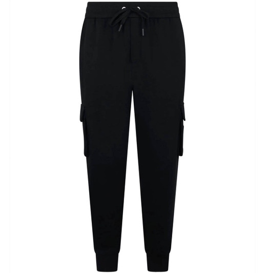 Moose Knuckles Mens Cargo Joggers Hartsfield in Black