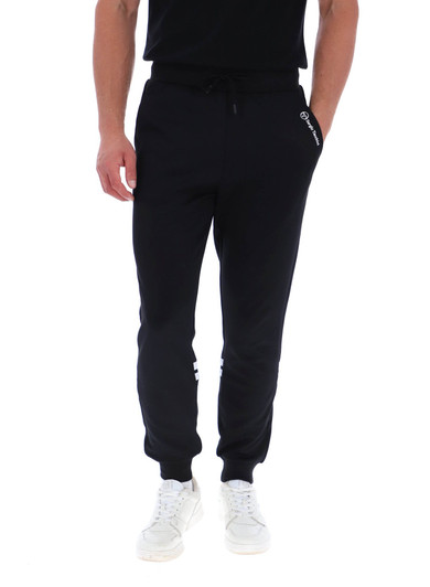 Sergio Tacchini Mens Track Bottoms Blow Track Pants in Black