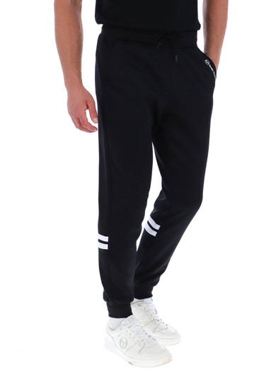 Sergio Tacchini Mens Track Bottoms Blow Track Pants in Black