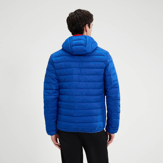 Ellesse Mens Jacket Lombardy Padded Coat in Cobalt Blue