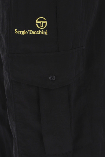 Sergio Tacchini Cargo Pants Maldini Trouser in Black