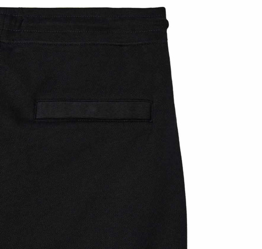 Weekend Offender Mens Shorts Hawkins Patch Logo Cotton Short in Black