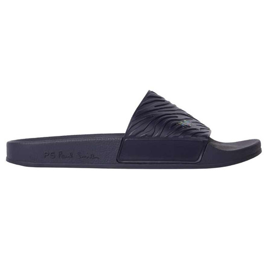 Paul Smith Mens Sliders Zed Summer Slides in Navy