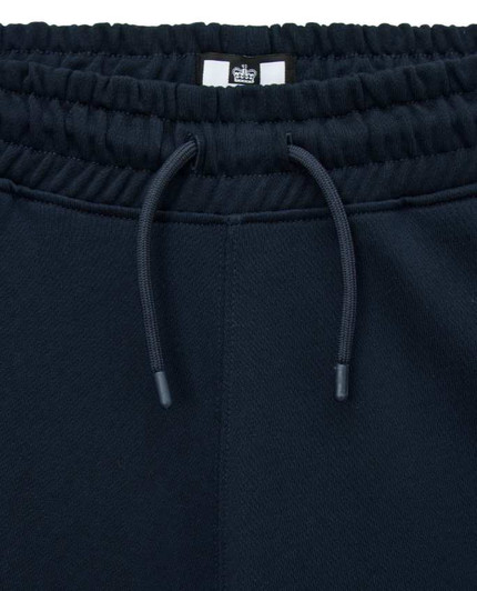 Weekend Offender Mens Shorts Missour Check Trim Short in Navy Blue