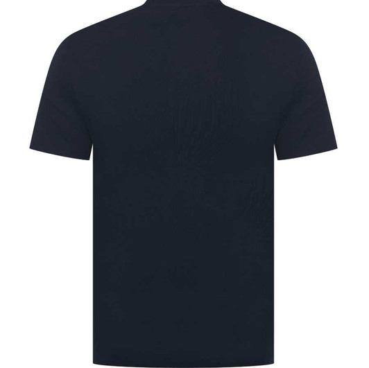 Lacoste Mens T-Shirt Loungewear Slim Fit Tee in Midnight Blue