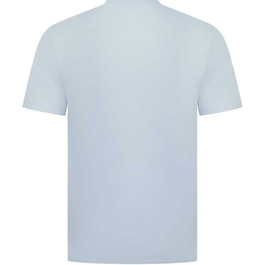 Lacoste Mens T-Shirt Loungewear Slim Fit Tee in Light Blue