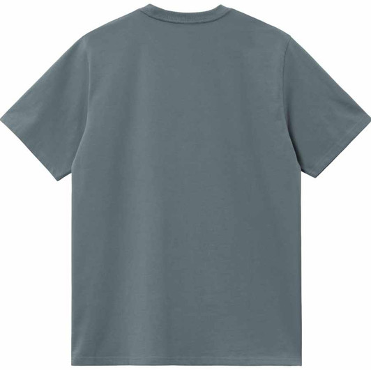 Carhartt Wip Mens T-Shirt Chase Tee in Cozy Blue