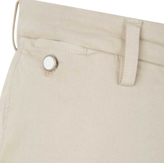Replay Mens Shorts Benni Hyperflex Chino Short in Beige