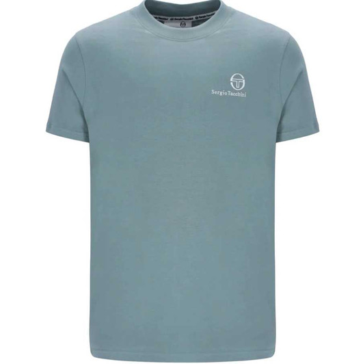Sergio Tacchini Mens T-Shirt Felton Tee in Lead