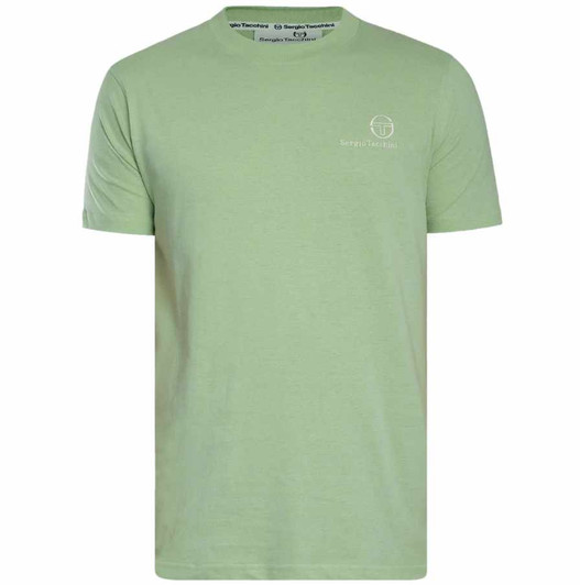 Sergio Tacchini Mens T-Shirt Felton Tee in Quiet Green