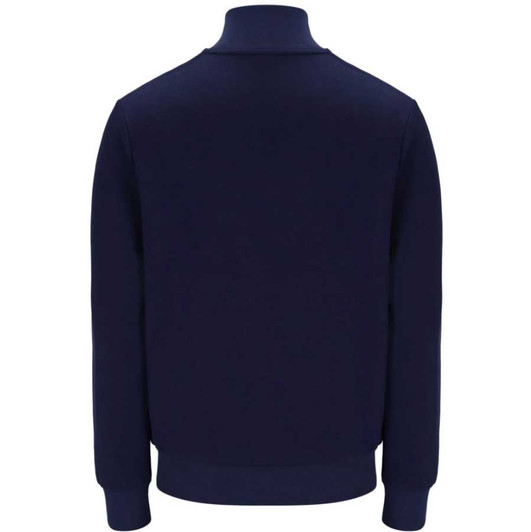 FILA Mens Track Jacket Armando Contrasting Piping Track Top in Fila Navy Blue / Skyway