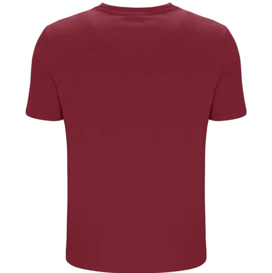 FILA Mens T-Shirt Sunny Cotton Tee in Garnet Red