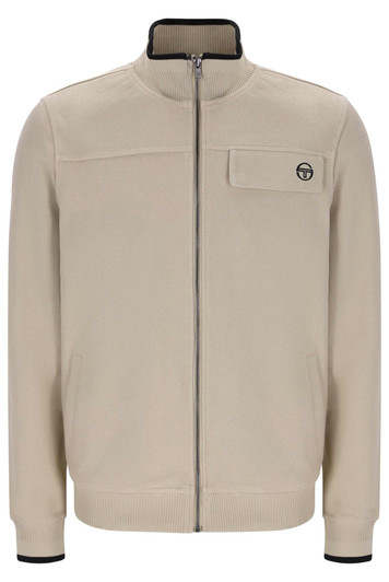Sergio Tacchini Track Jacket Mens Guilo Track Top in Peyote