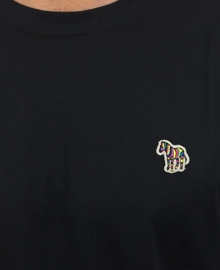 Paul Smith Zebra Badge T-Shirt in Black