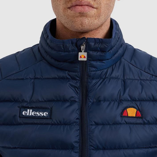 Ellesse Bardy Panel Body Gilet in Navy