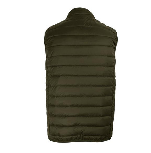 Ellesse Bardy Panel Body Gilet in Khaki