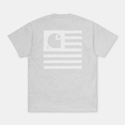 Carhartt State T-Shirt in Grey