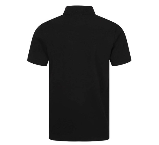 Paul Smith Mens Polo Shirt Zebra Badge in Black