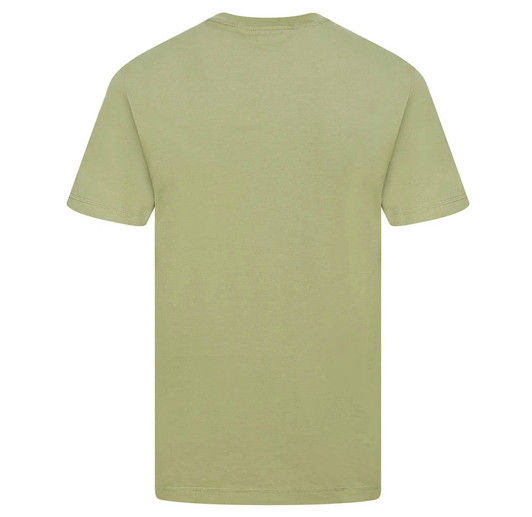 Calvin Klein Mens T-Shirt Highshine Box Logo Tee in Sage Green