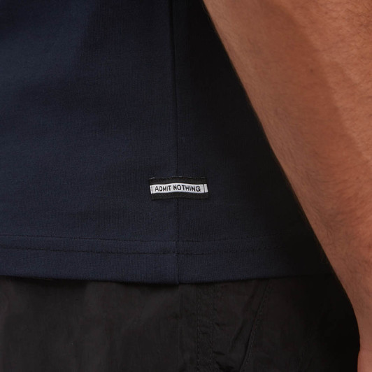 Weekend Offender Mens T-Shirt Shevchenko Tee in Navy Blue