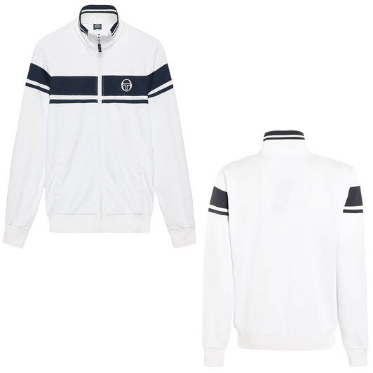 Sergio Tacchini Damarindo Track Top in White
