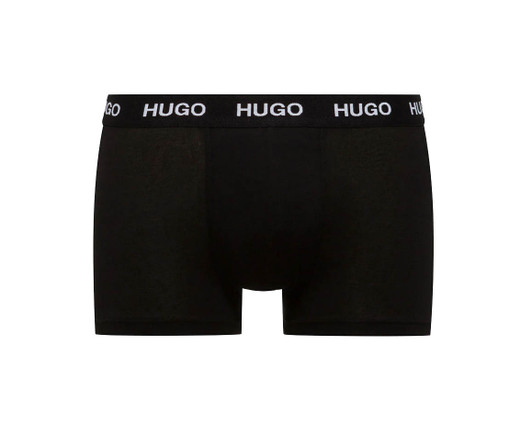 Hugo Boss Mens Boxer Shorts 3 Pack Underwear in Black