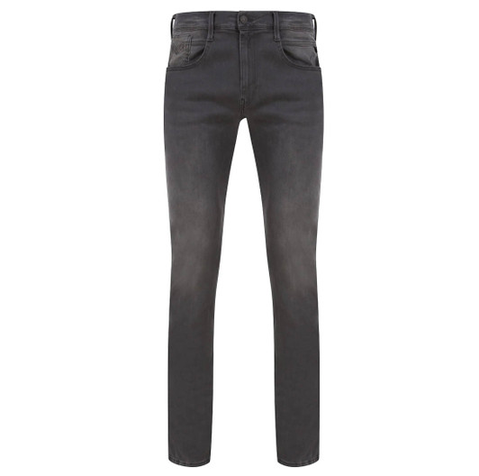 Replay Anbass Hyperflex Bio Jeans Slim Fit Uomo - Blu Medium Blue 009 - Taglia 31W/36L