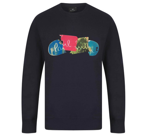 Paul Smith Mens Sweatshirt Broken Board Sweat