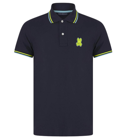 Psycho Bunny Mens Polo Shirt Banks Fashion Pique